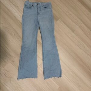 Levi's Light Blue Flare Jeans